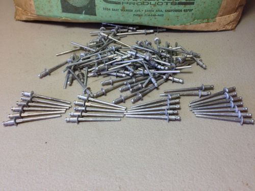100 cherry q blind pop rivets, protruding head, part # sspq-4-1 for sale
