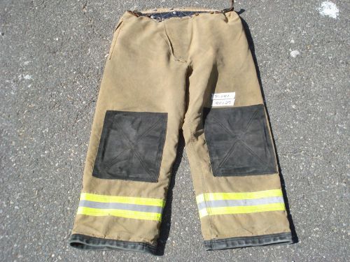 40x27 Pants Firefighter Turnout Bunker Fire Gear Janesville......P141