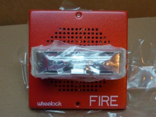 NEW Wheelock Fire Protective Signaling Speaker E70-24MCW-FR Strobe #33559