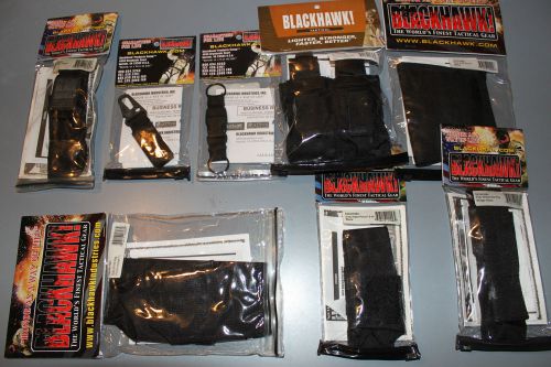 Blackhawk! bhi old gen nylon duck bts duty pouches and equipment (8 pieces) for sale