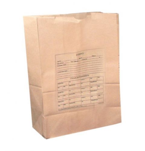 Armor forensics 3-0023 paper bags, style 25 (100) for sale