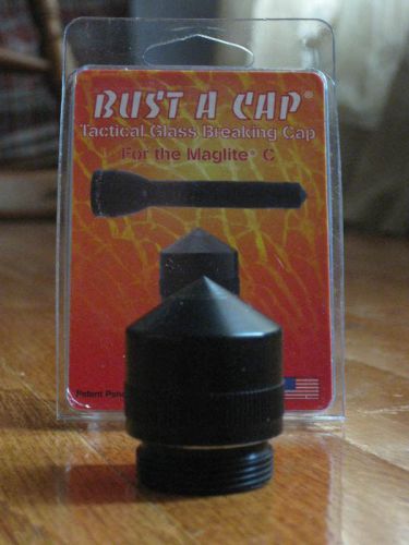 Bust A Cap Maglite C Cell Glass Breaker Police Fire EMS