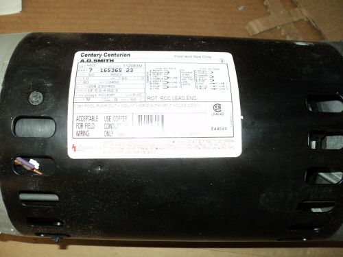 A.o. smith h635 pump motor pool , 1 hp, 3450 rpm ,208-230/460 v, 56y , 3 phase for sale