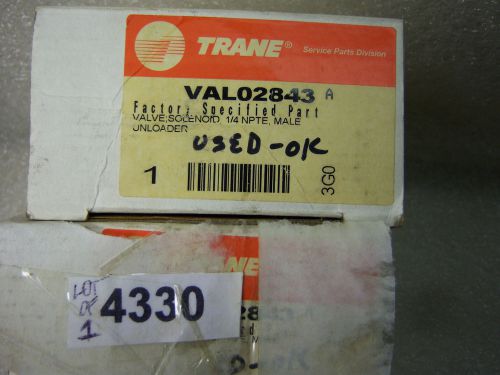 (4330) trane solenoid valve kit val02843 parker mzp20c1704bah for sale