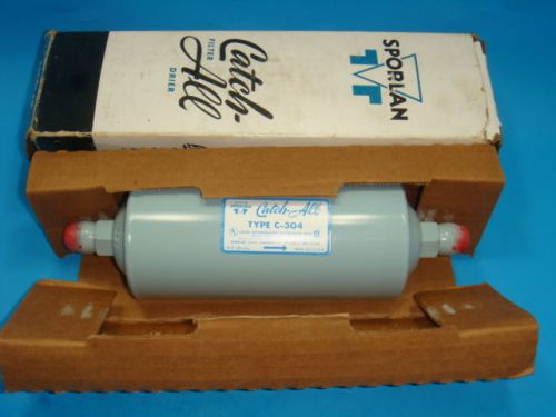 New, sporlan, c 304, catch all filter/drier, 1/2&#034; sae flare, new in box for sale