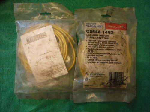 2 for 1 Price Honeywell C554A 1463 cadmium sulfide flame detector kit