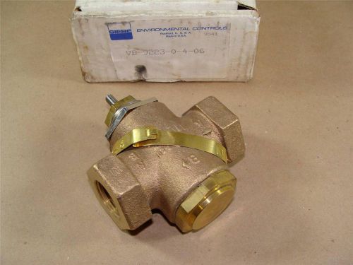 New siebe vb-9223 series 2-way control valve 3/4&#034; npt bronze body vb-9223-0-4-06 for sale