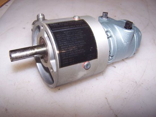 New gast .31 hp pneumatic air gear motor 2 cfm 1up-nrv-11-gr11   15:1 reducer for sale