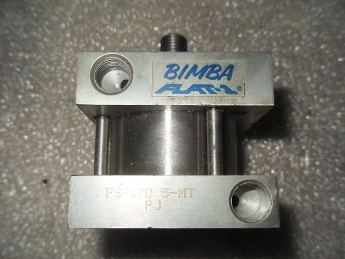 (RR13-4) 1 NEW BIMBA FS-170.5-MT FLAT-1 PNEUMATIC CYLINDER