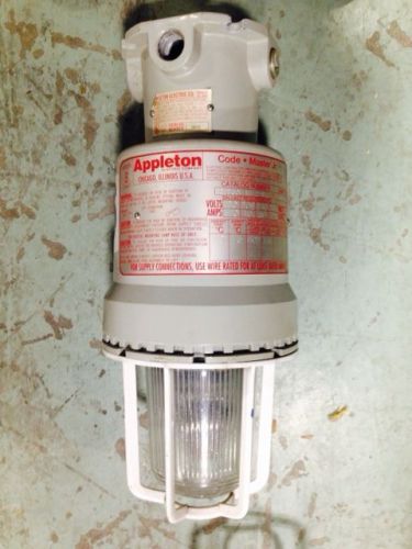 Appleton and killark hazardous location lights for sale