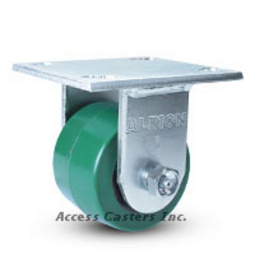 16py03201r 3-1/4&#034; x 2&#034; albion rigid plate caster, poly wheels, 540 lbs capacity for sale