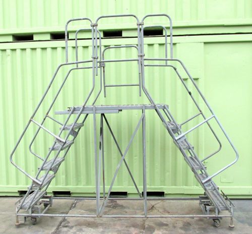 COTTERMAN HEAVY DUTY INDUSTRIAL ROLLING LADDER 800lbs CAPACITY