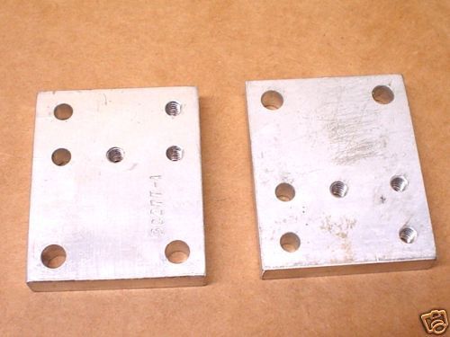 Lot of 2 Oval Strapper 3C277-1 Drag Back Plates - Used