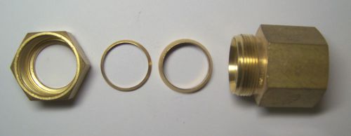 Swagelok b-1410-7-12 brass female connector 7/8&#034; tube x 3/4&#034; female npt auction for sale