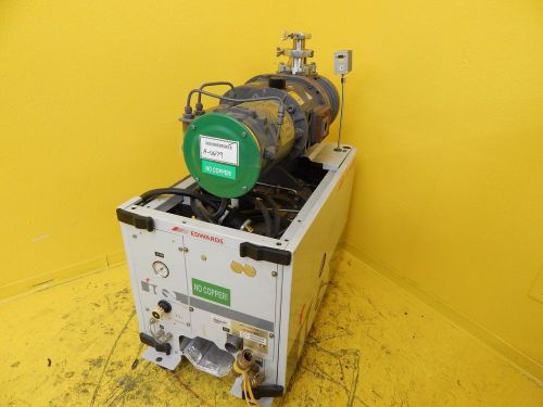 Iqdp40 edwards a532-40-905 vacuum pump with qmb250 blower used tested working for sale