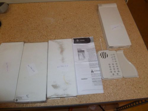 Lot of FOUR New Old Stock GE Security 60-924-3-01 Touch Talk Interactive Keypad