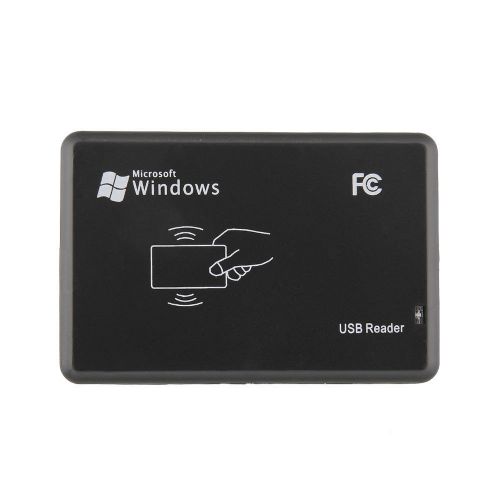 USB RFID Contactless Proximity Smart Card Reader EM4001 EM4100 Windows #