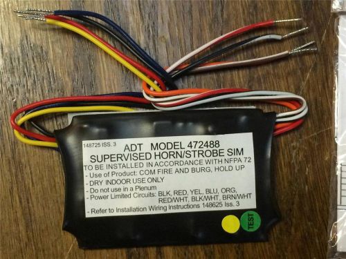 Ademco 472488-f horn/strobe module driver for focus security panel *new in bag* for sale