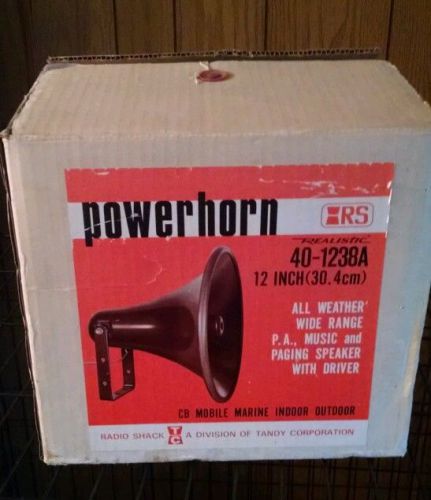 Radio Shack Power Horn PA Horn