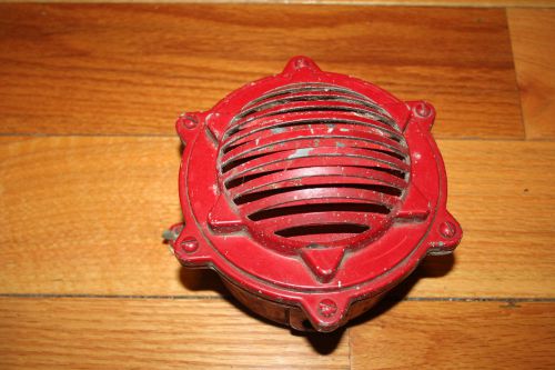 Vintage Standard Electric Time Co. Model 30A Horn Fire Alarm