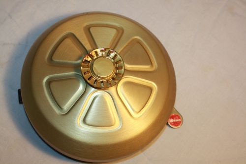 Vintage heat activated fire alarm bell ringer vulcan autosonic w/ wall bracket for sale