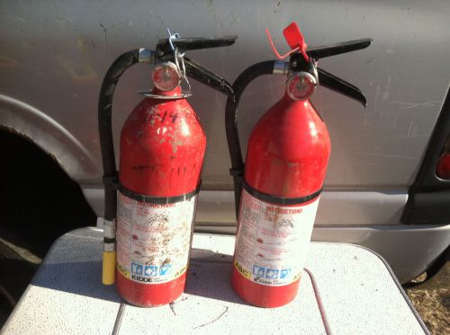 Pair Kidde Dry Chemical Fire Extinguisher-7lb Model Pro 5