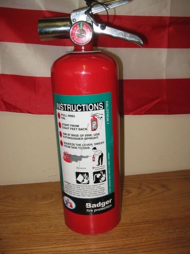 fire extinguisher, halotron