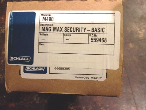 Schlage ingersol rand maglock m490 1650lb max security  - new for sale