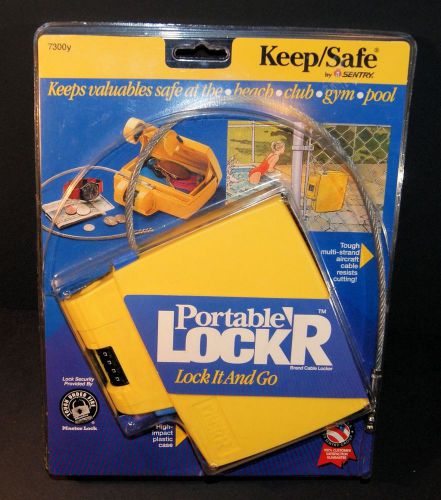 Sentry keep safe portable lock&#039;r locker lock box travel security 7300y for sale