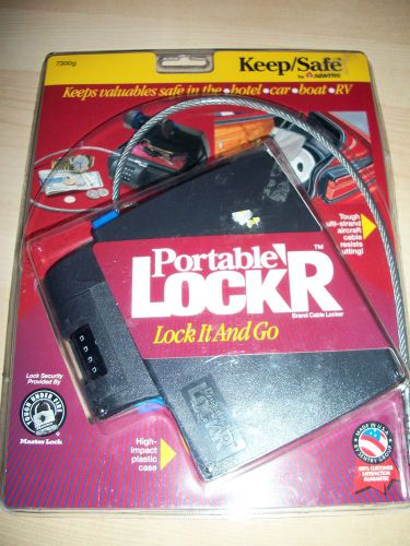 Portable locker keep/safe lock and go by sentry great for travel  new in package for sale