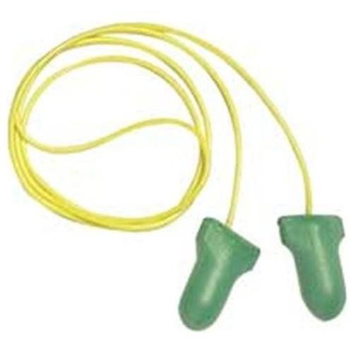 Sperian low pressure foam ear plugs - foam - 100/ box - green, yellow (lpf30) for sale