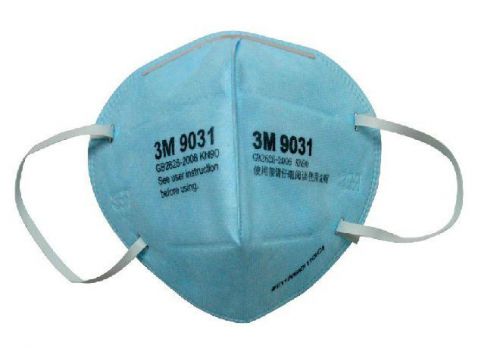 20pcs 3m9031 dust mask folding kn90 particulate respirators prevent fog for sale