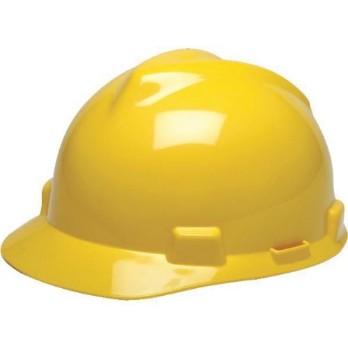 SAFETY WORKS INCOM 475360 Ratcheting Hard Hat-RATCHET YELLOW HARD HAT