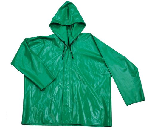 Neese 96-AJ Chem Splash Jacket with Attached Hood Size Med - Green
