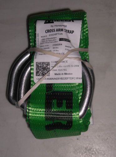 New miller 6ft. cross arm strap w/ pass through d-rings for sale