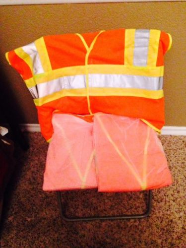 Construction Class 2 Safety Vests Size XXL  (Lot of 3)