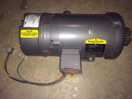 BALDOR 35A223S369G1 ELECTRIC MOTOR 1750 RPM 145TC FOOTLESS TEFC F0605084043