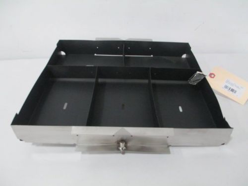 NEW AWERKAMP MACHINE RBT 5500 STAINLESS 5 COMPARTMENT TRAY 18-1/4X16IN D248294