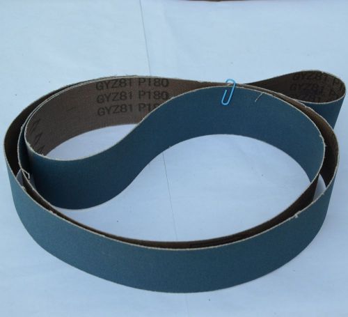 10pcs abrasive sanding belts 2&#034;x72&#034; zirconia 36 grit for sale
