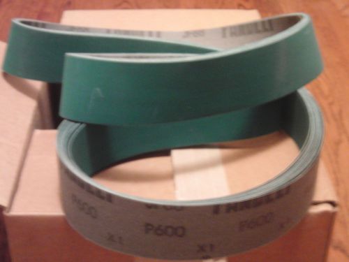 (8)- 2&#034;x72&#034; sanding belts a/o jflex grinding aid 180 grit for sale