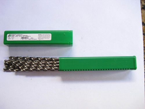 Precision twist drill #13 6&#034; extension length drill bits .1850 qty 12 new for sale