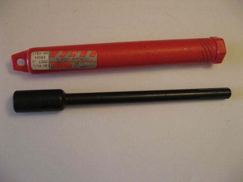 Magna plumbit extention for drill 7/16 hex - 9 inch length - used for sale
