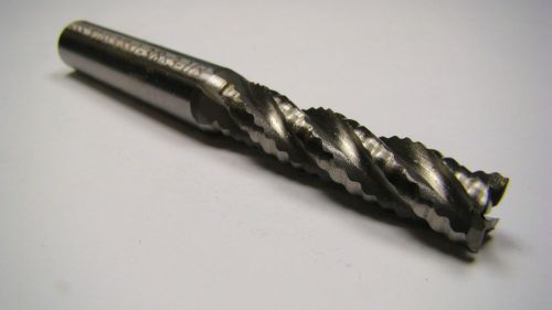 Cobalt coarse roughing end mill 5/16&#034; 4fl 3/8&#034; x 1-3/8&#034; x 3-1/8&#034; [530] for sale
