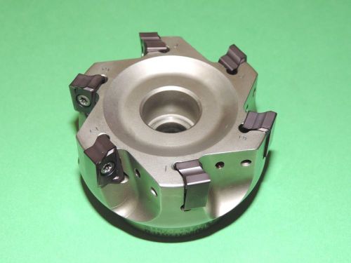 Korloy 3&#034; Indexable 90° Lead Face Mill w/ Inserts (RM4PCA 4300HR-M)