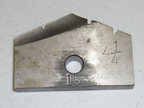 4-1/4&#034; inch spade drill blade - straight bottom - excellent condition for sale