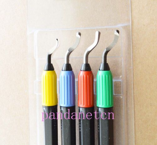 4pcs eo2100gt portable deburring tools set ballpoint style plastic handle for sale