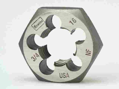 3/4-16 NF 1-7/16&#034; Hex Die by Hanson, a Division of Irwin 6860ZR