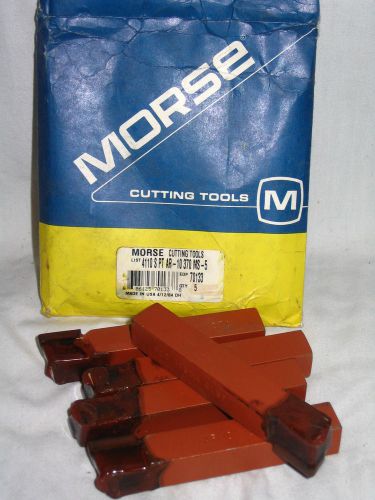 MORSE cutting tool bit square shaft 5/8&#034; 4&#034; long #70133 4110-S-PT-AR-10 Made USA