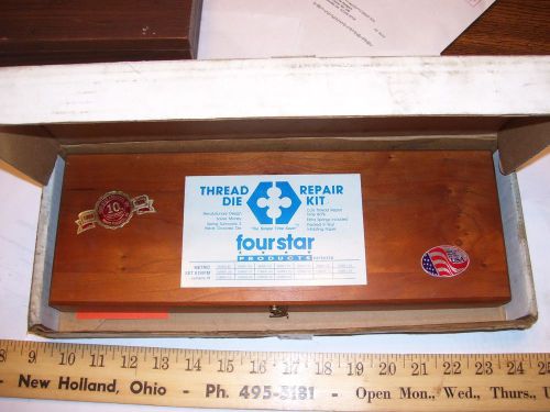 Four star thread die repair kit - 18 piece - metric - s1991m for sale