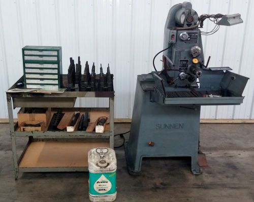 Sunnen mbb-1600-ms horizontal manual hone with large lot of mandrels for sale